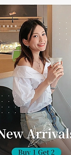 跨境电商女装店铺宣传店铺首页
