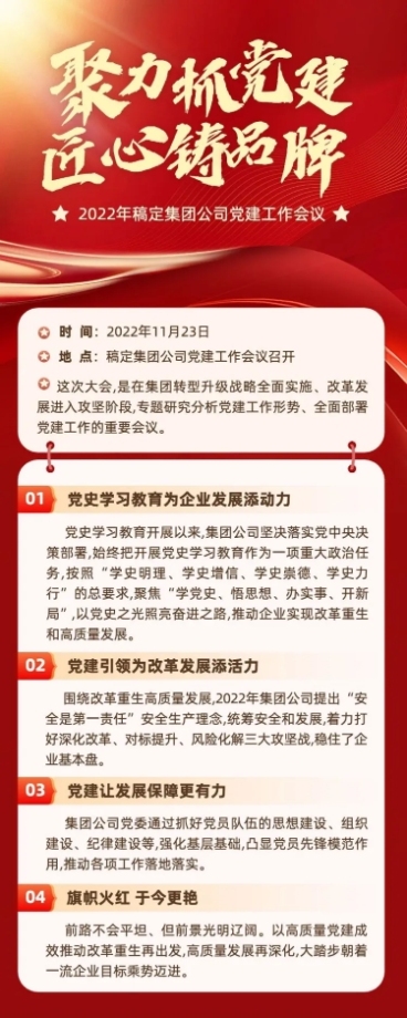 融媒体党建活动长图海报预览效果