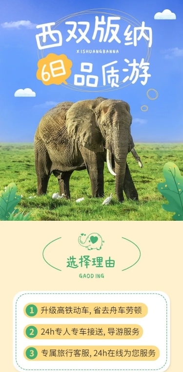旅游出行旅行社线路营销详情页