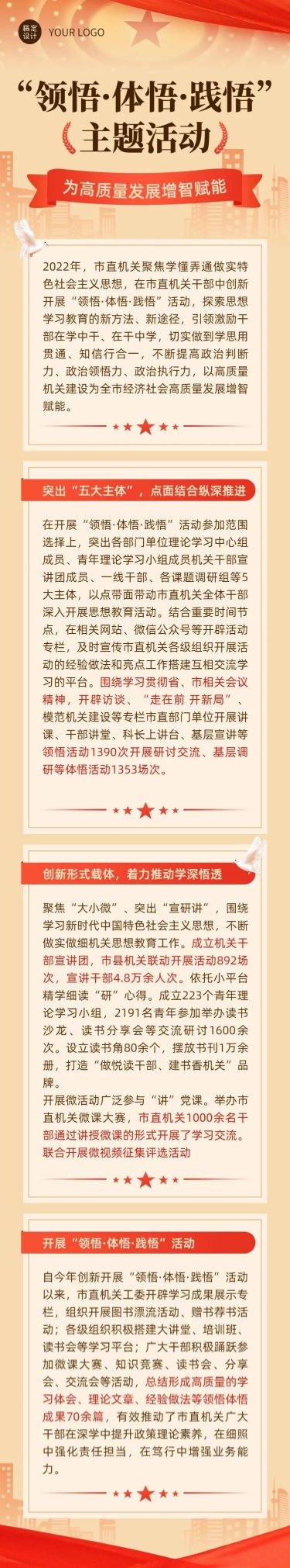 点击进入编辑 融媒体团队建设活动文章长图预览效果