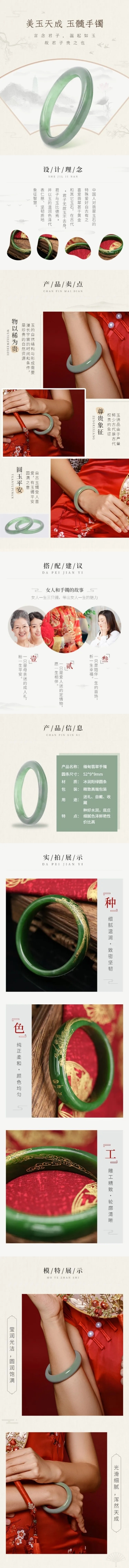 点击进入编辑 电商珠宝商品详情页预览效果