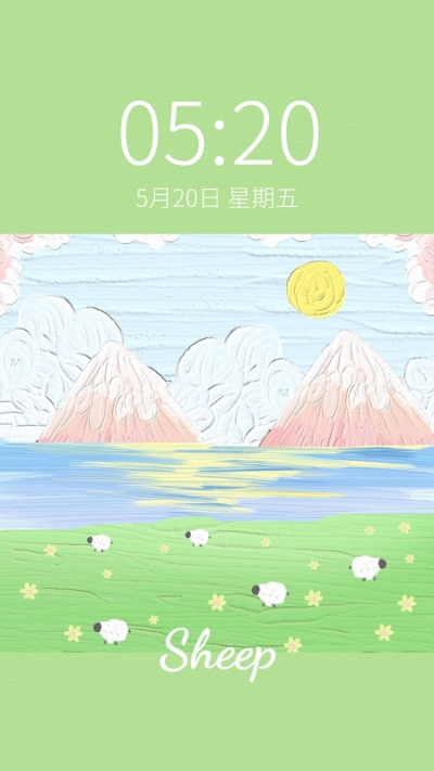 油画棒唯美风手机壁纸