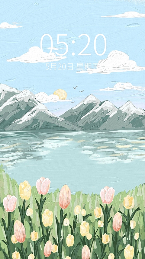 油画棒风唯美手机壁纸