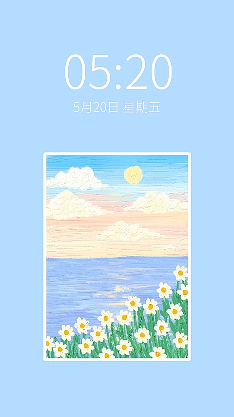 油画棒风唯美手机壁纸