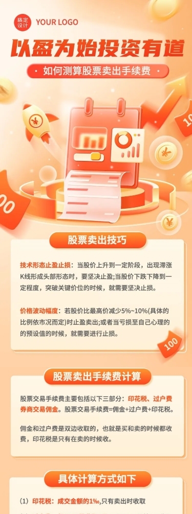 金融证券股票股市行业资讯知识科普文章长图