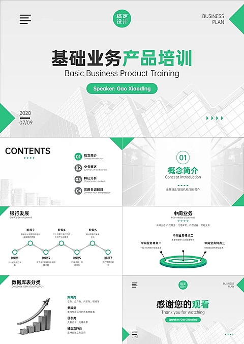 金融基础业务产品培训PPT