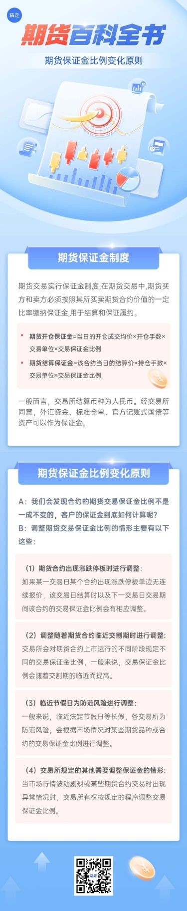 金融期货期权知识科普2.5D轻拟物风文章长图