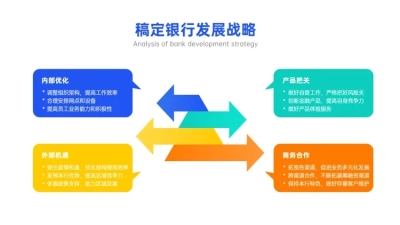 金字塔棱锥4项PPT内容页