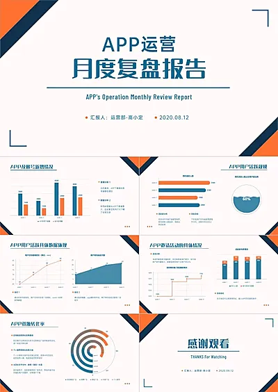 APP 运营月度复盘报告