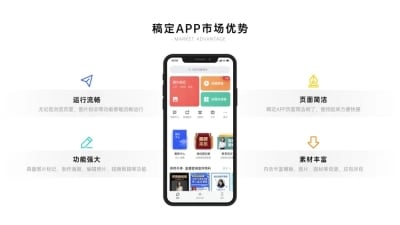 产品介绍样机4项PPT内容页