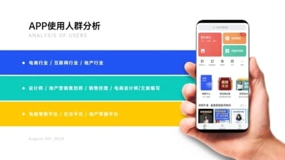 产品展示样机3项PPT内容页