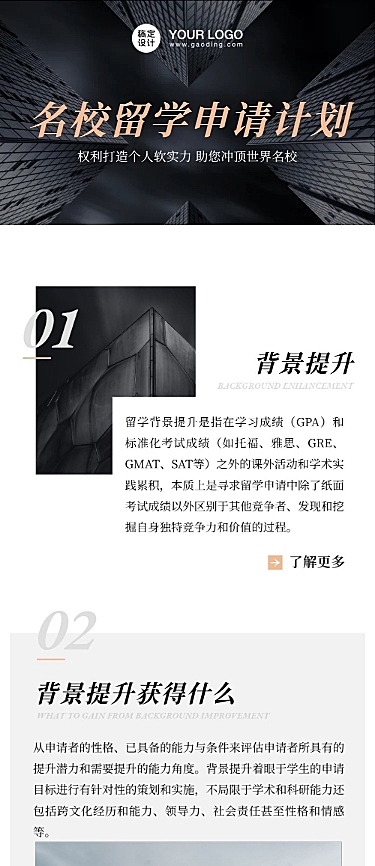 招生报告指南攻略介绍资讯新闻商务文章长图