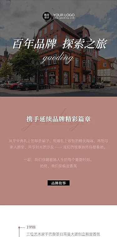 品牌发展历程时间表产品介绍地图