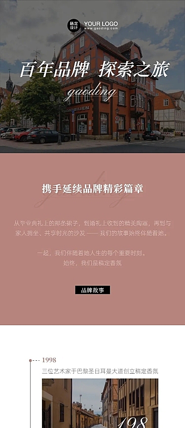 品牌发展历程时间表产品介绍地图