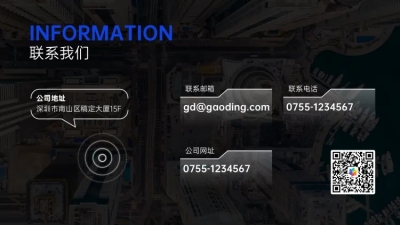 联系方式联系我们封底页PPT图文页