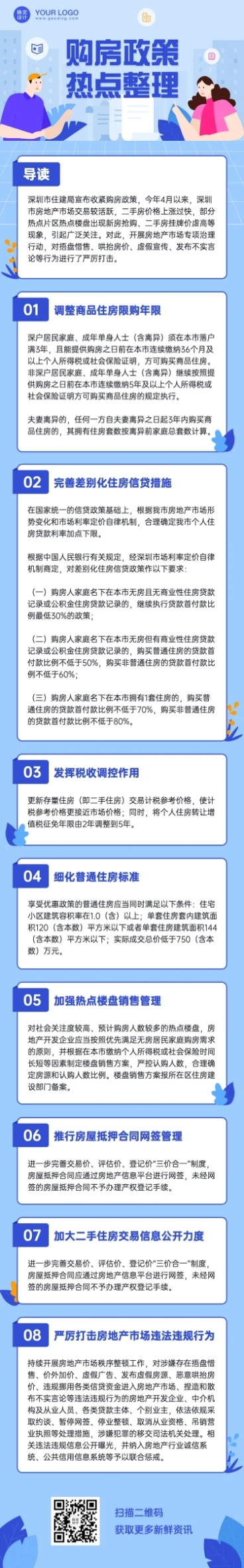 政策热点时政民生政务新闻文章长图预览效果