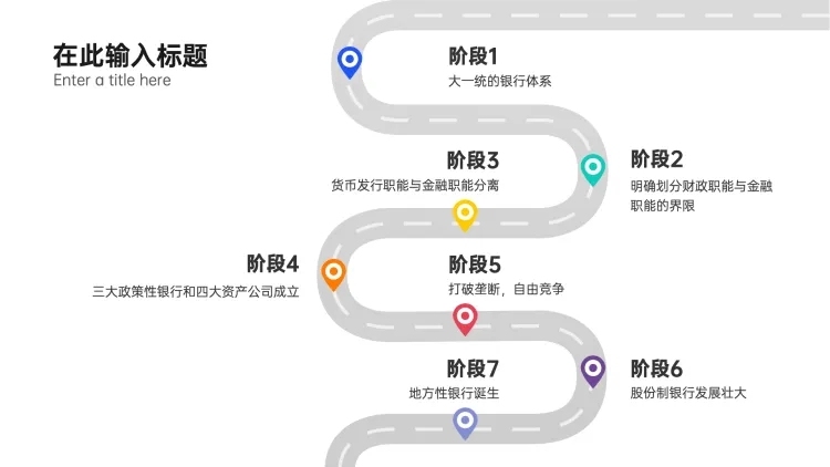 流程多项PPT内容页预览效果