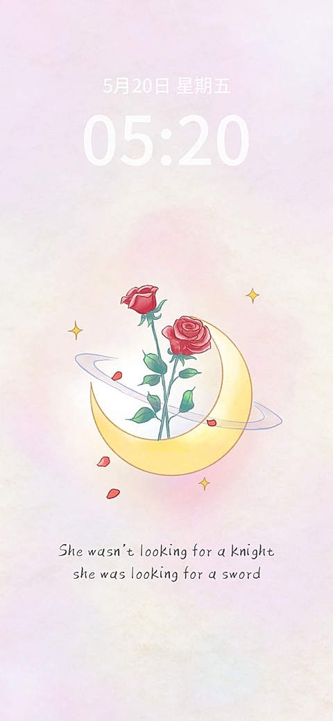 创意玫瑰三八妇女节手机壁纸