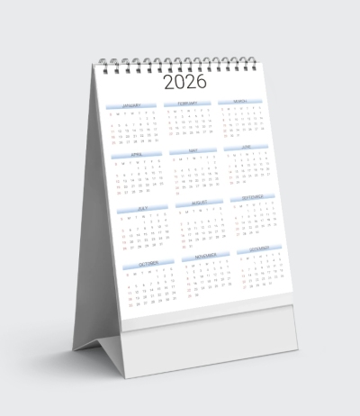 2026年日历台历月历表