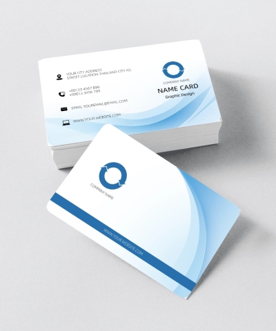 科技感企业商务宣传名片