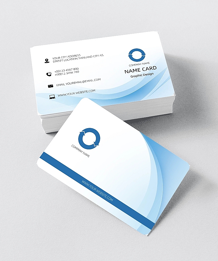 科技感企业商务宣传名片