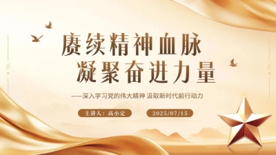 金色党政风党课学习课件政务组织PPT套装AIGC