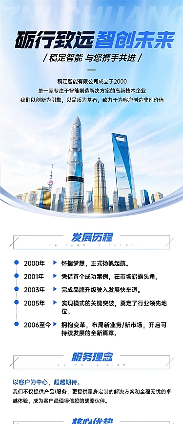 企业行政企业宣传介绍文章长图