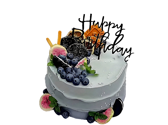 把蛋糕抠出来并除去底托