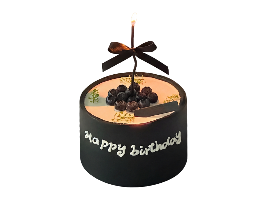 把蛋糕抠出来，并消除底托预览效果