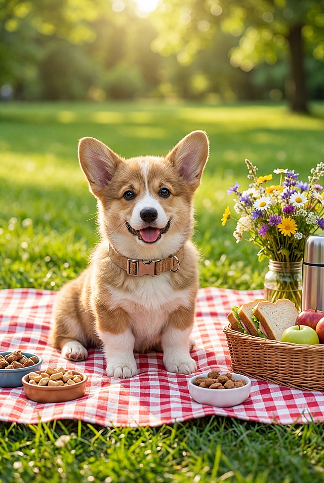帮我用这个织带制作宠物项圈，并帮我搭配一下场景