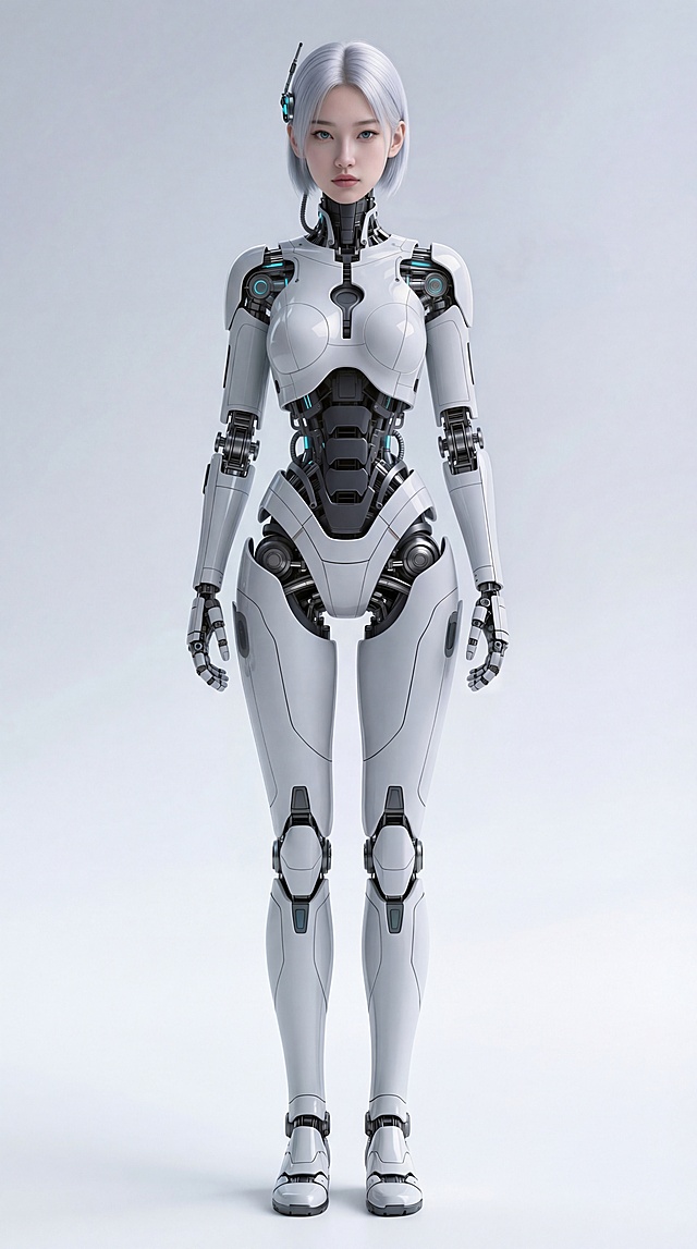 将参考图中的人物扩展至全身照，其他保持不变