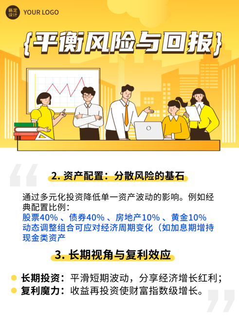 金融投资知识科普攻略指南小红书封面aigc预览效果