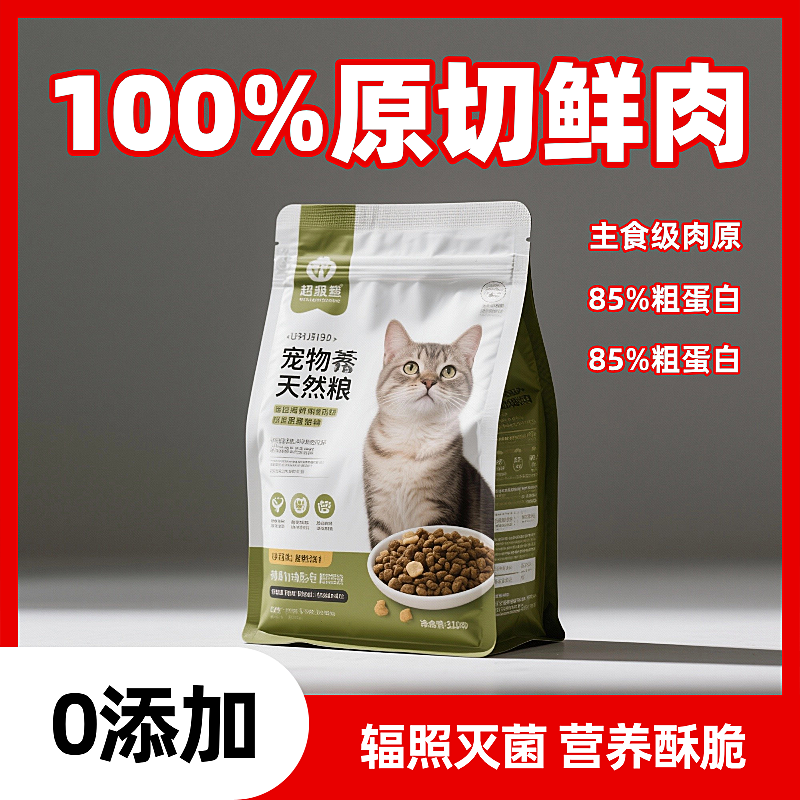 宠物食品促销电商主图