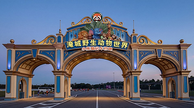 参考第二张门头的样式，生成第一张三门式样的大门，现实中的正面视角型材材质大门样式，大门正面视角完整展现完美光影，超广角，构图层次丰富，超宽画幅，超现实，辛烷值渲染，完美光影，电影质感，高清
