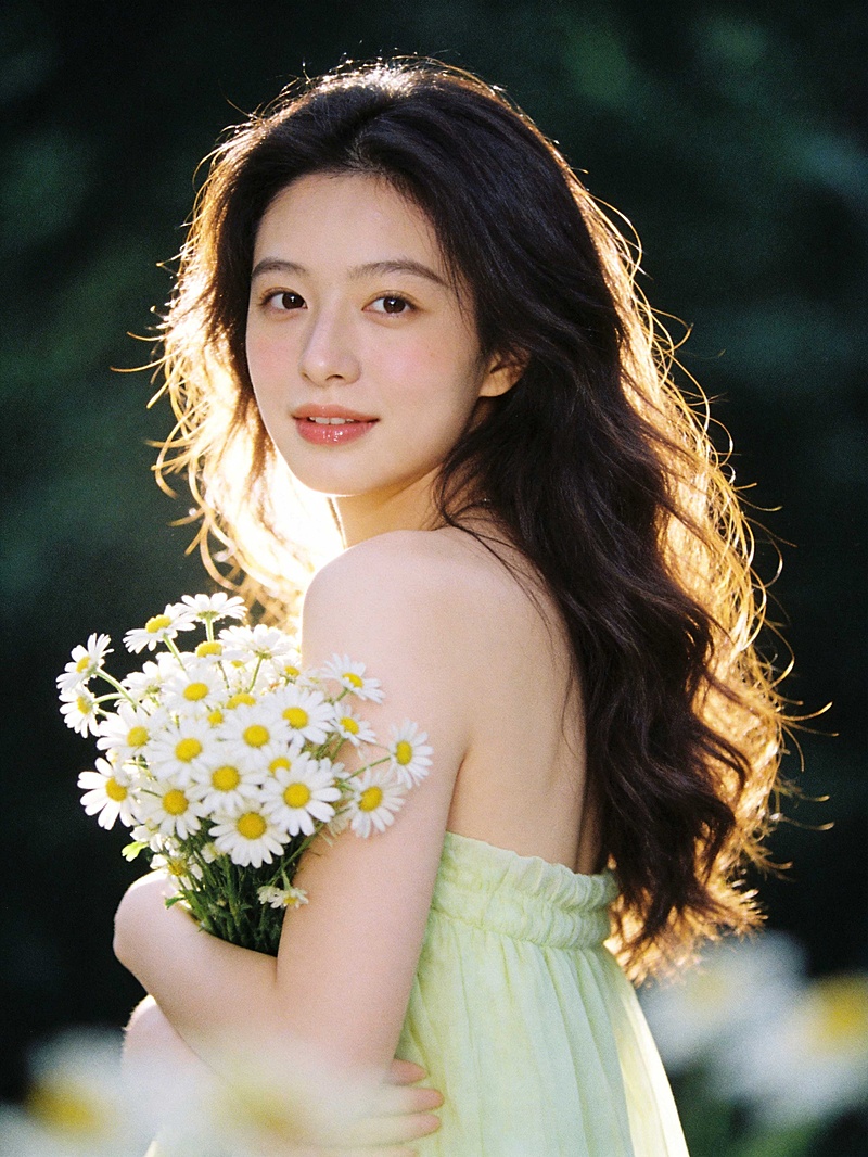 春季花花主题唯美人像写真