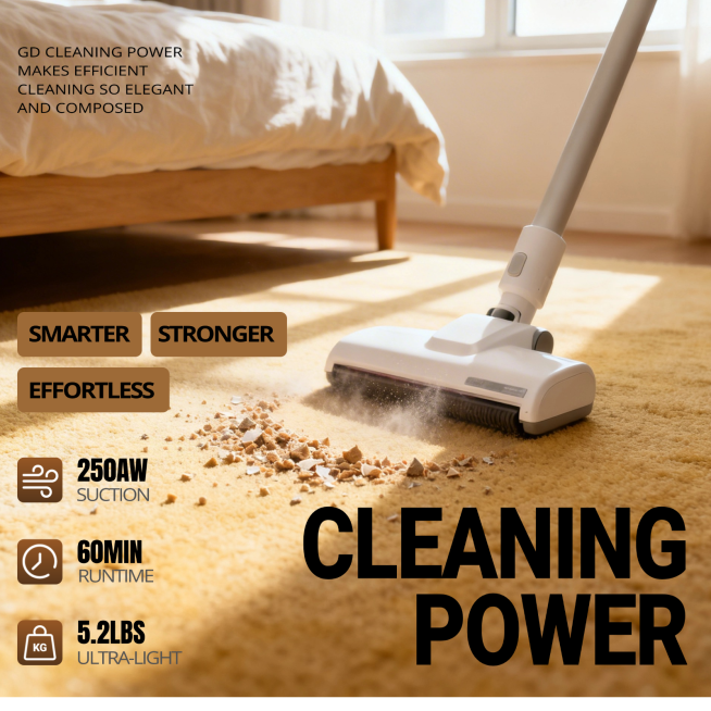 亚马逊商品主图吸尘器数码家电AIGC预览效果