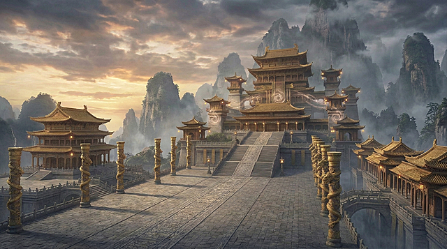 中式魔幻风帝王广场