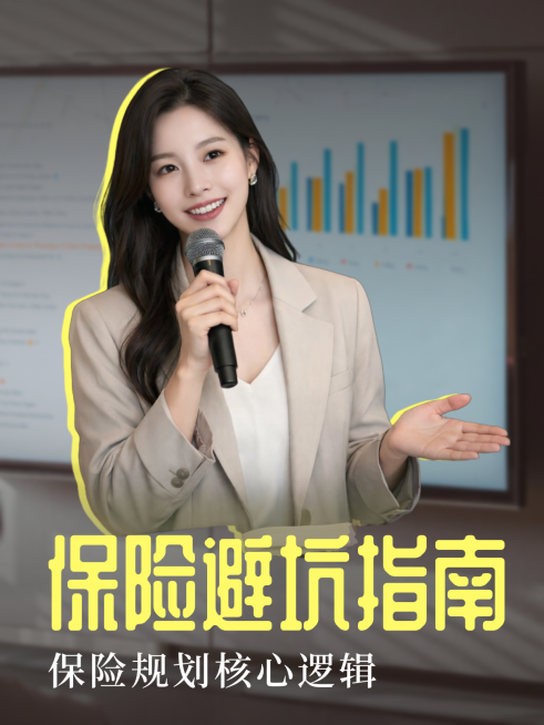 金融保险科普小红书封面预览效果