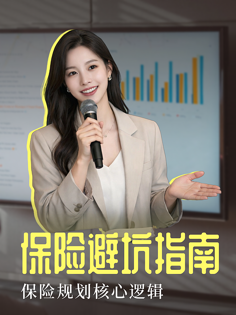 金融保险科普小红书封面