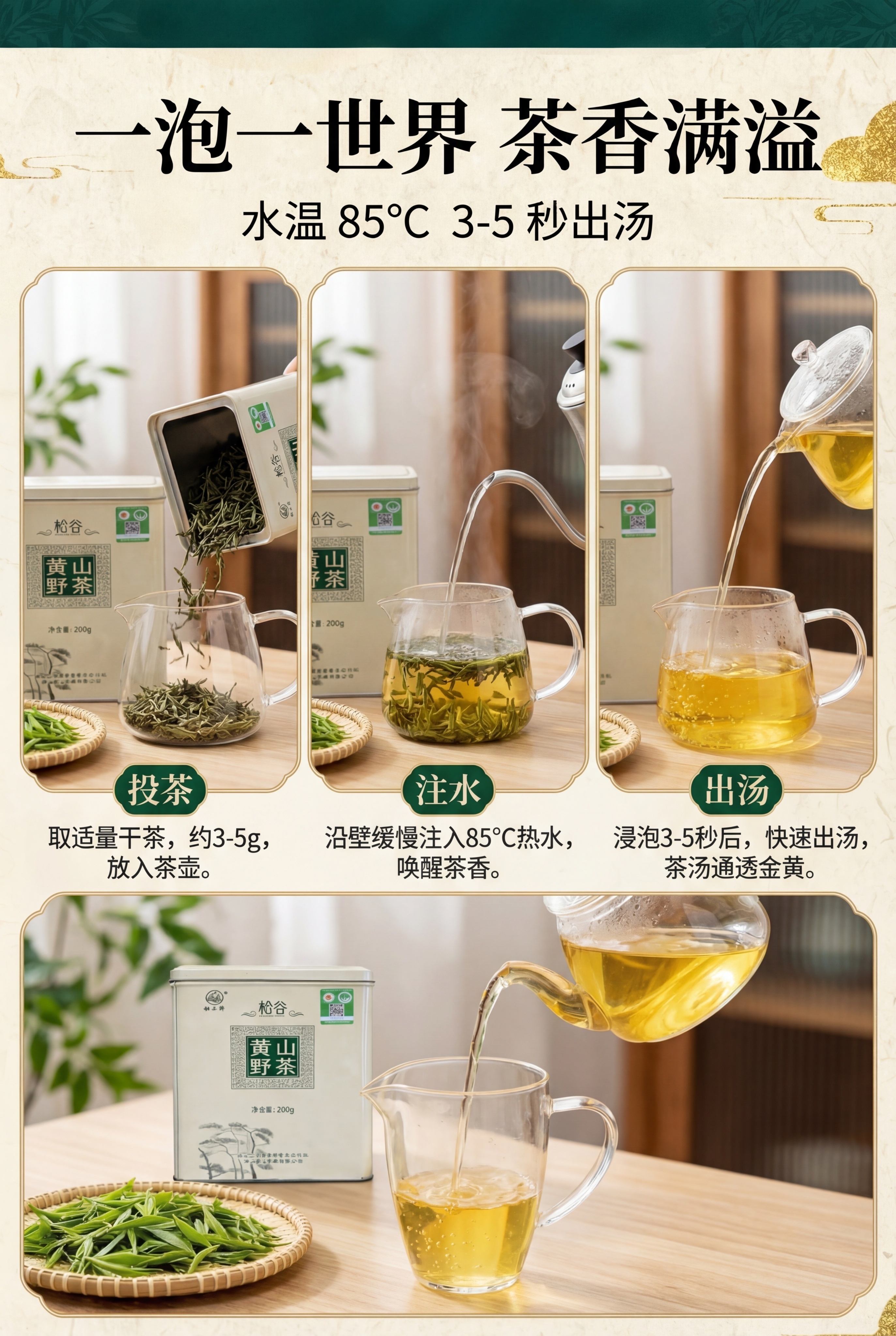 生活美学风杂志级分镜流程排版，比例2:3竖版，上下为标题区，主… - 图片创意预览