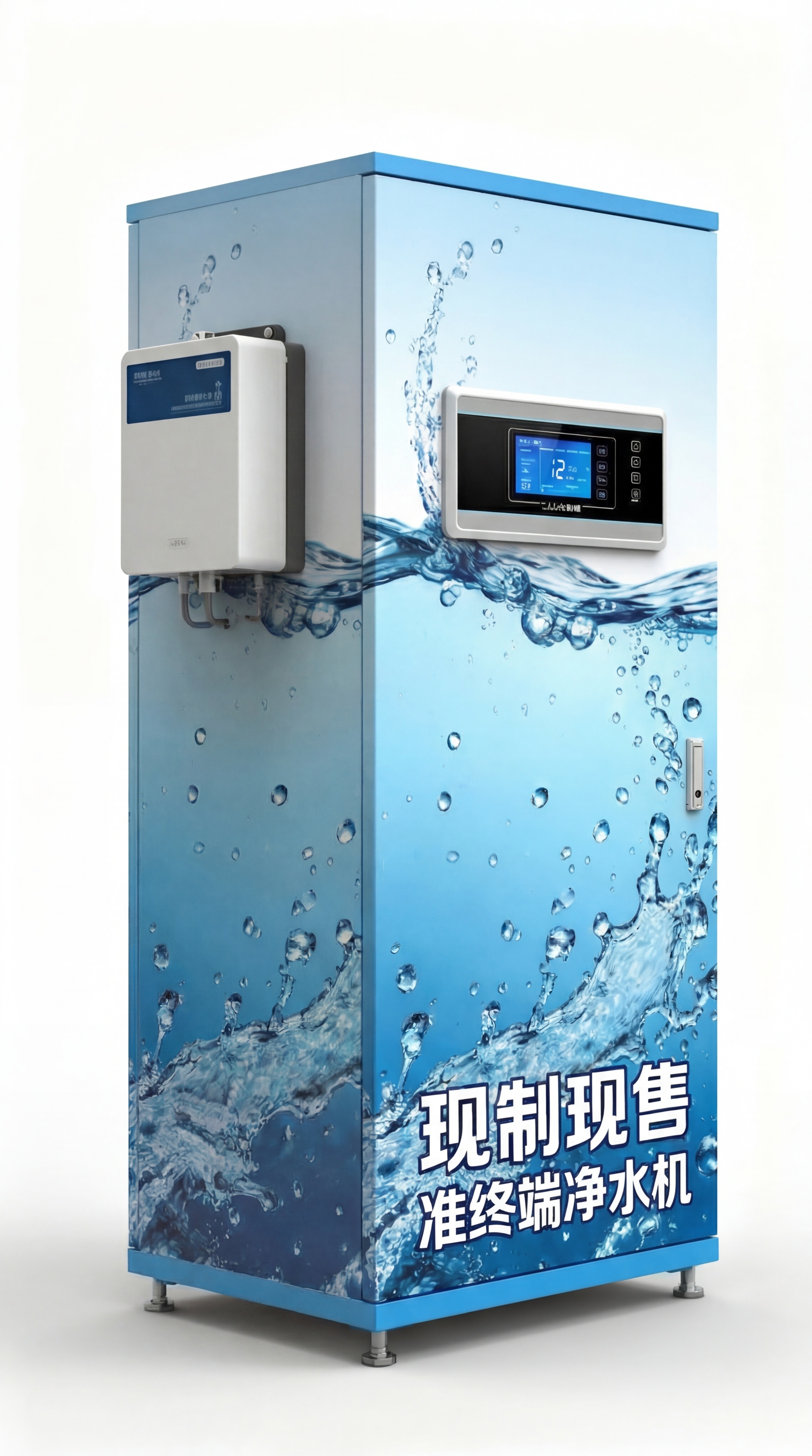 参考原图尺寸和水波纹图案风格，重新制作，保持所有元素不变，仅将… - 图片创意预览