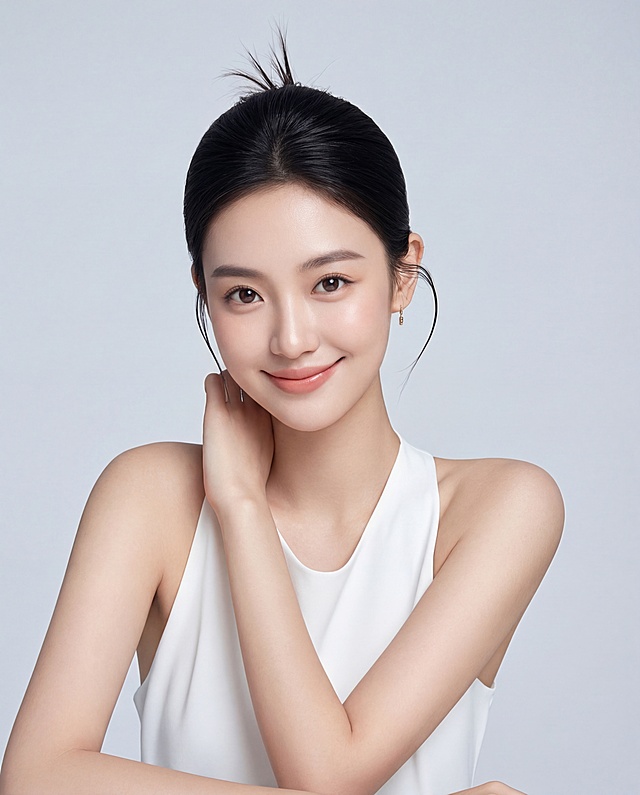 增加图片细节，提高清晰度，制作成广告级人像，达到4K品质