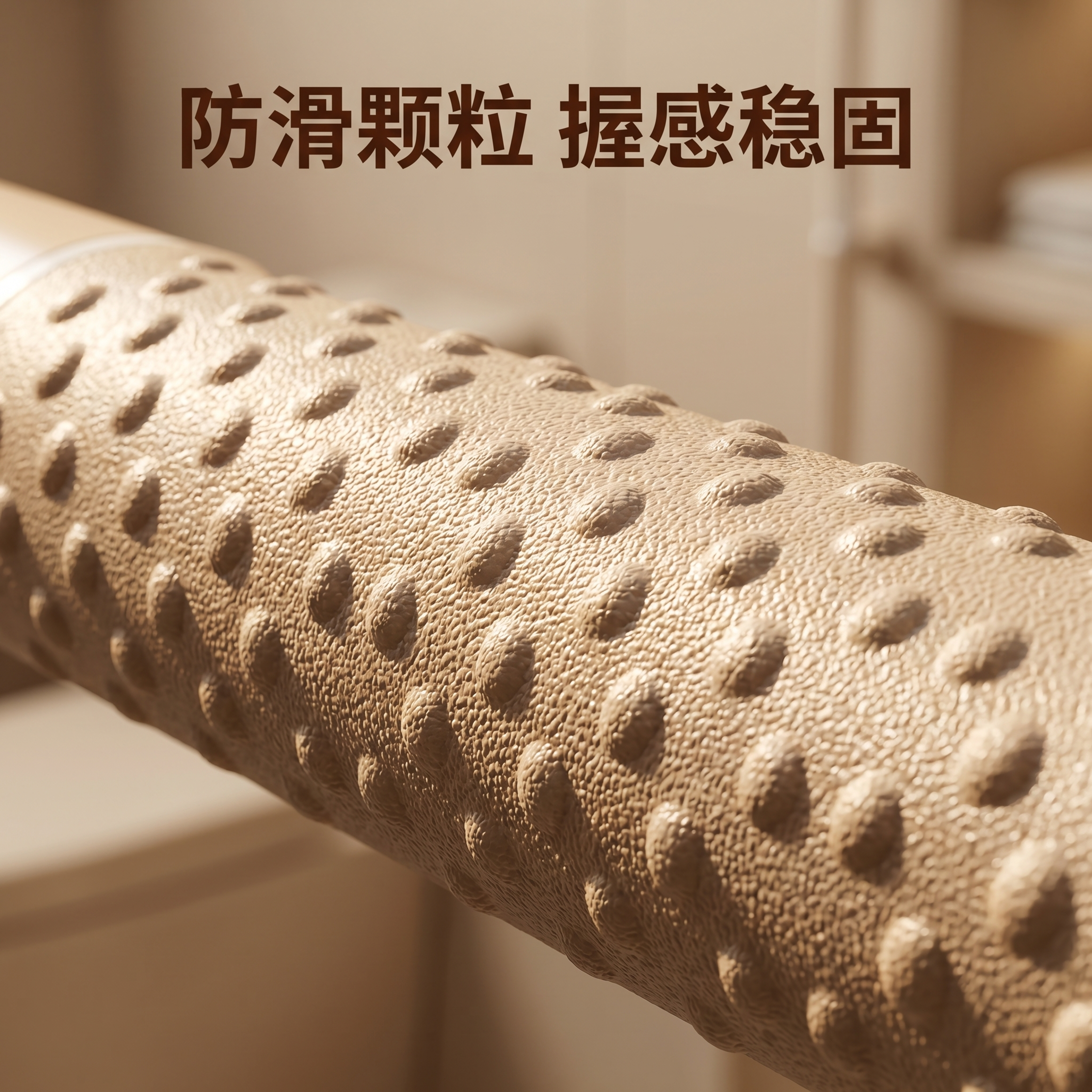 [主图 3] 马桶扶手防滑材质细节展示；[氛围风格] 微距特写… - 图片创意预览