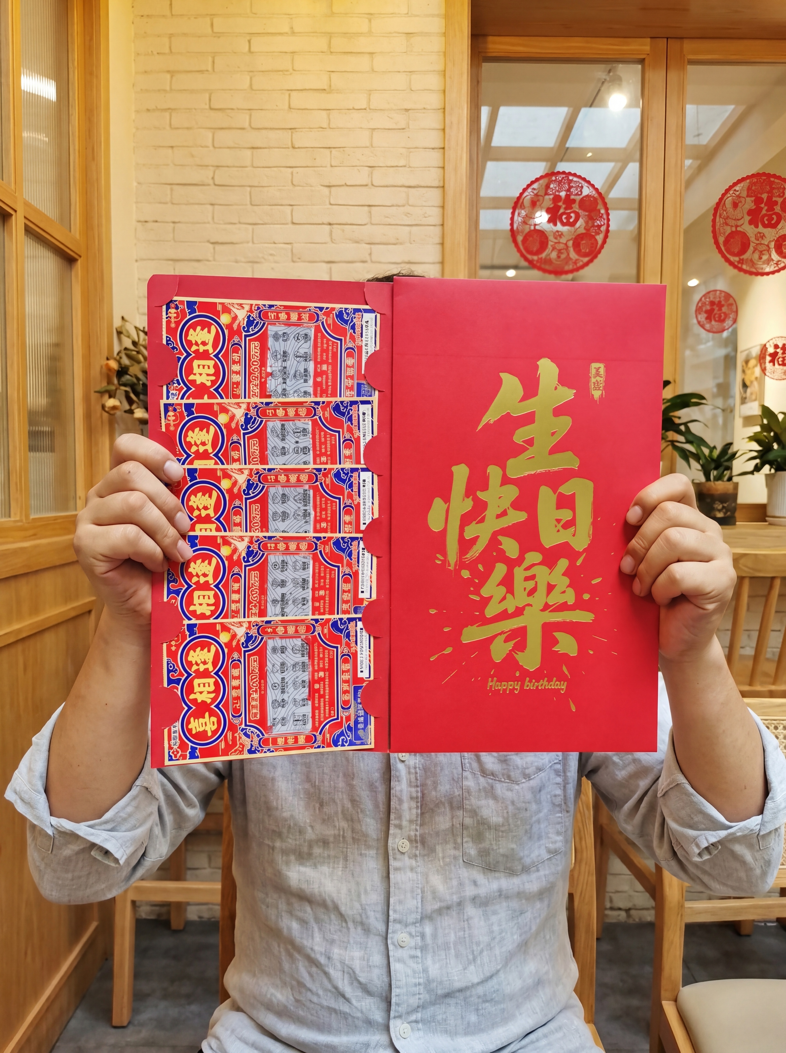基于原图修改：将人物衣服更换为男性长袖夏装，其余内容保持不变。… - 图片创意预览