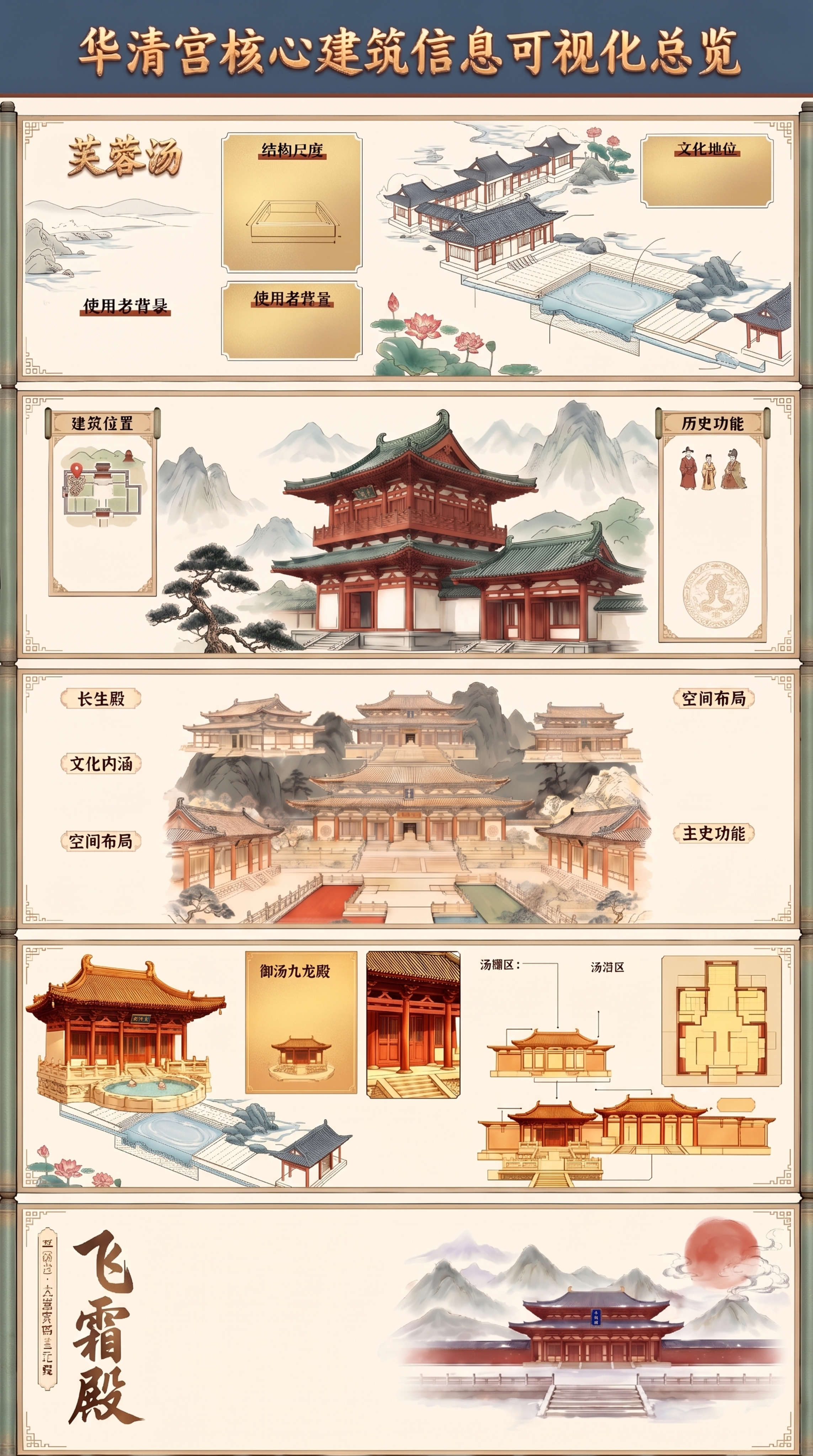 删除图片中所有小字号说明文字，仅保留各板块的标题大字（如“芙蓉… - 图片创意预览