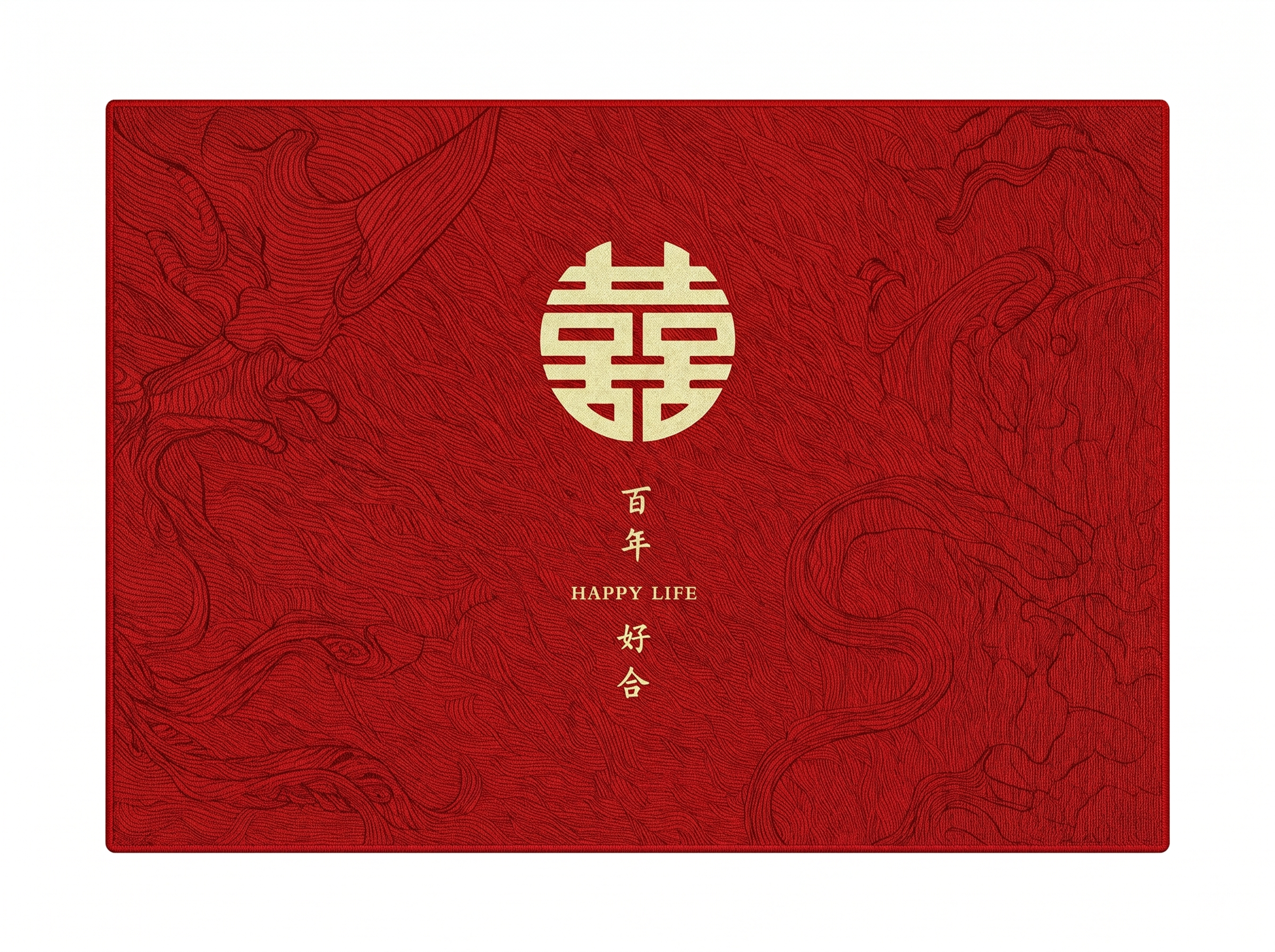 提取入户门地垫表面的完整印花图案，忽略背景物体，只保留地垫本身… - 图片创意预览