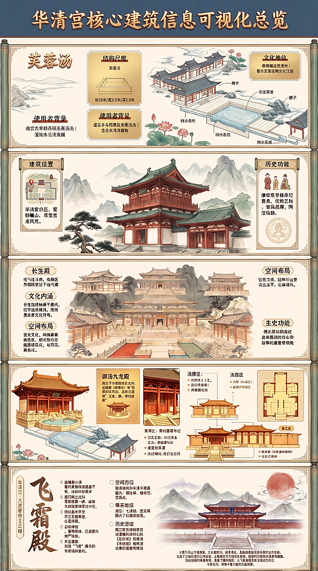 放大图片中所有说明文字的字号，将原本过小的小字替换为更大更清晰的字号，保持原有排版结构、国风背景、图示内容和整体布局不变，确保所有文字清晰易读