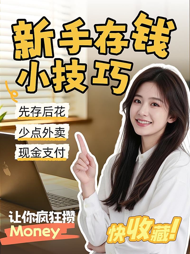 知识付费赚钱思路科普人像小红书封面