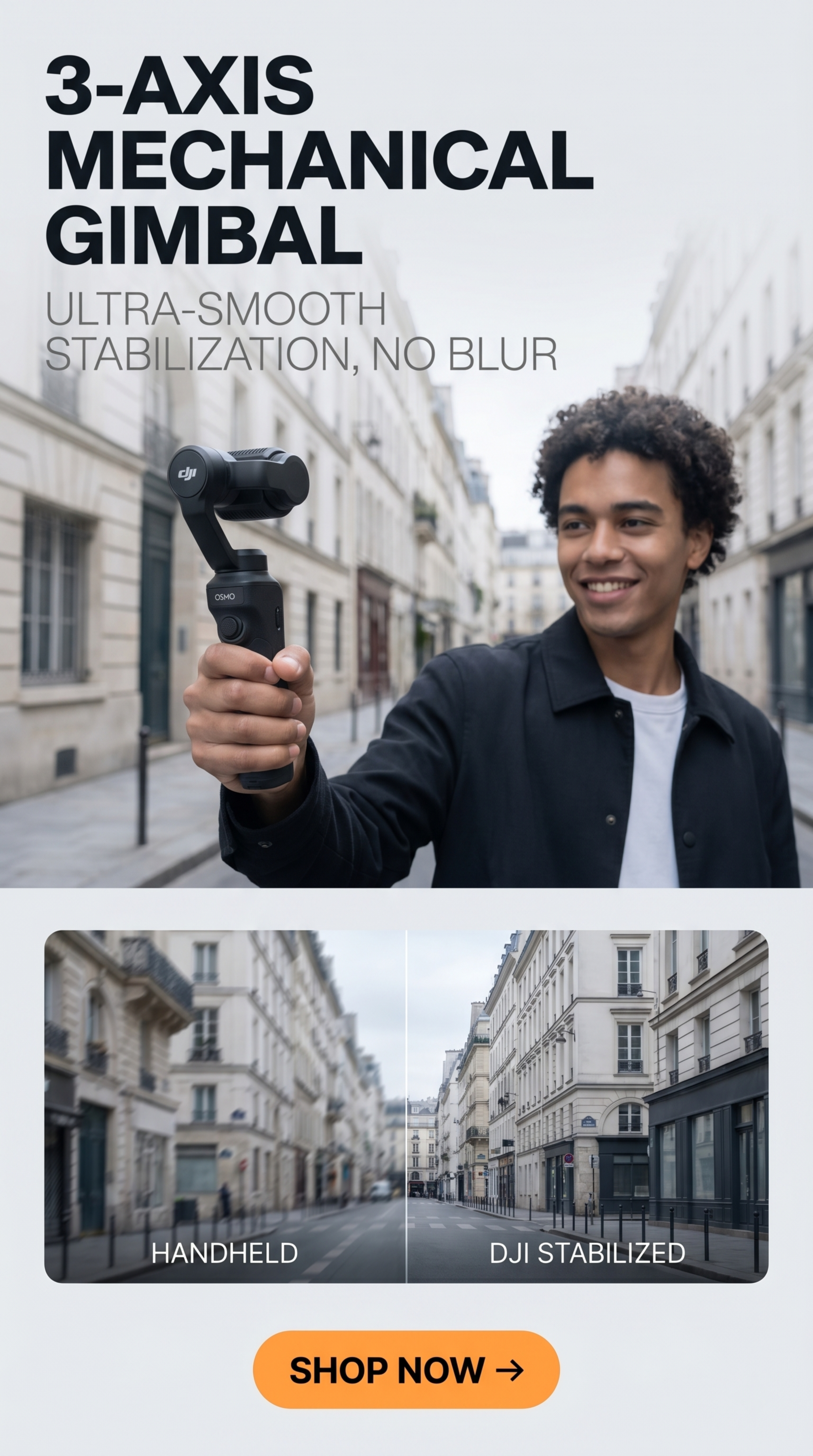 严格还原DJI Osmo Pocket 3产品细节：哑光黑机身… - 图片创意预览
