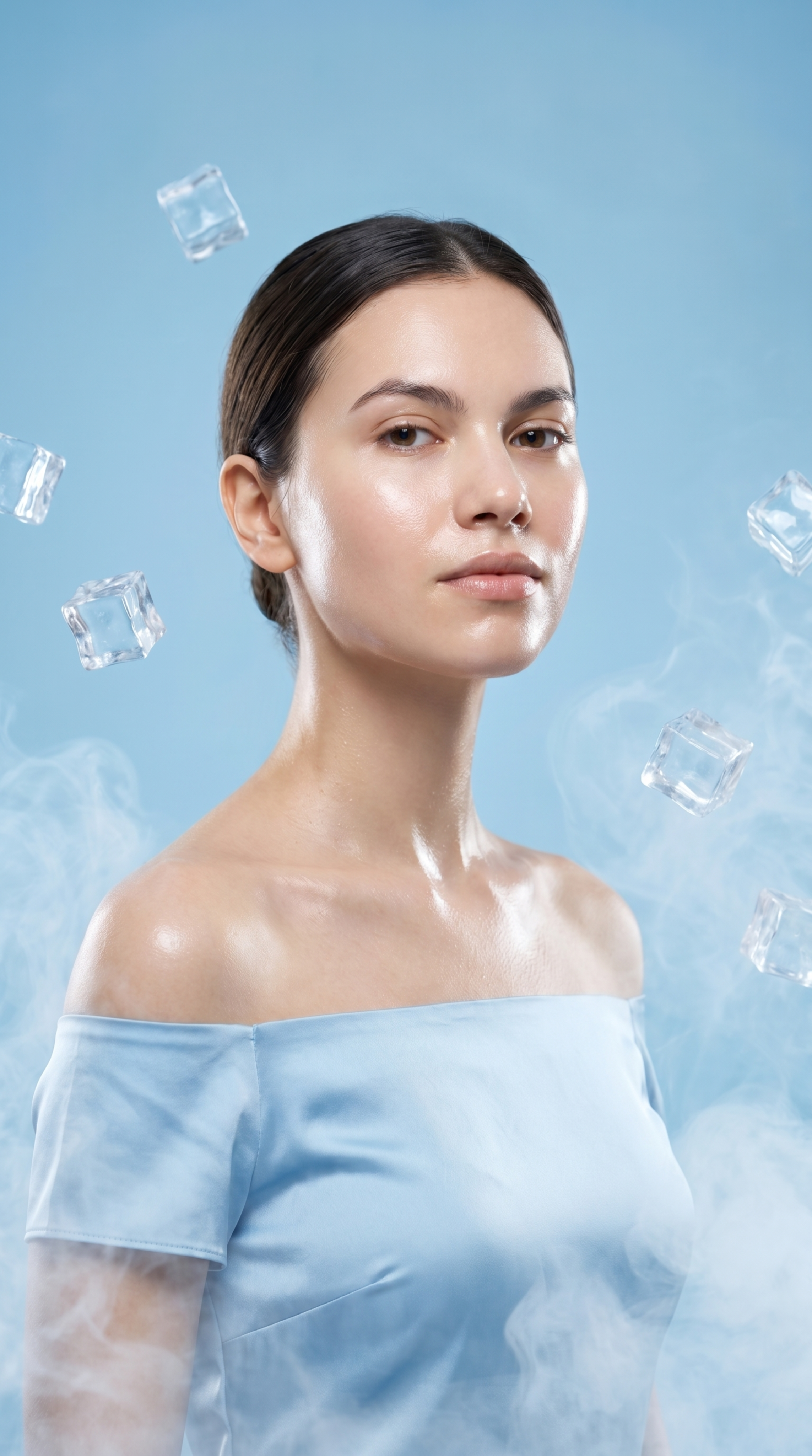 A high-end beauty portrait of t… - 图片创意预览